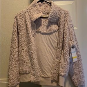 Zella Sherpa button up jacket